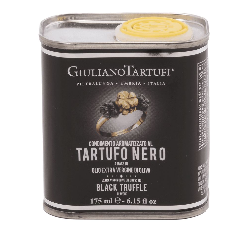 
            
                Load image into Gallery viewer, tin of truffle oil
            
        