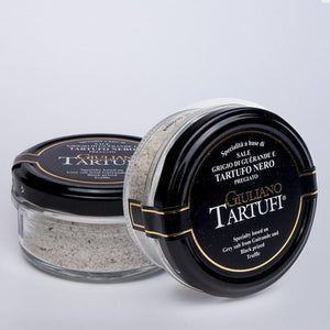 GREY SALT FROM GUERANDE & BLACK PRIZED TRUFFLE